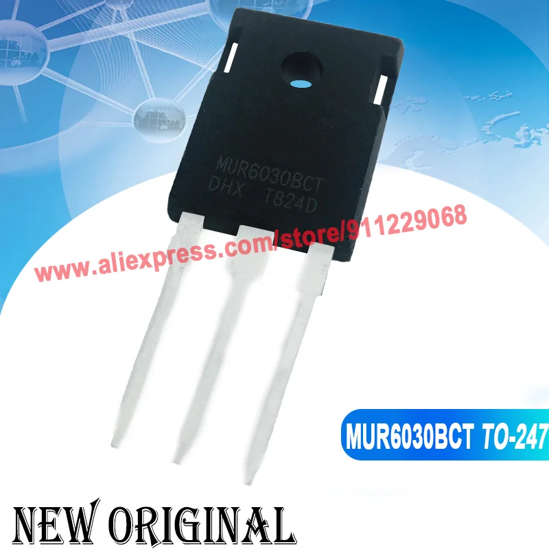 (5 piezas) MUR6030BCT TO-247 600V 60A