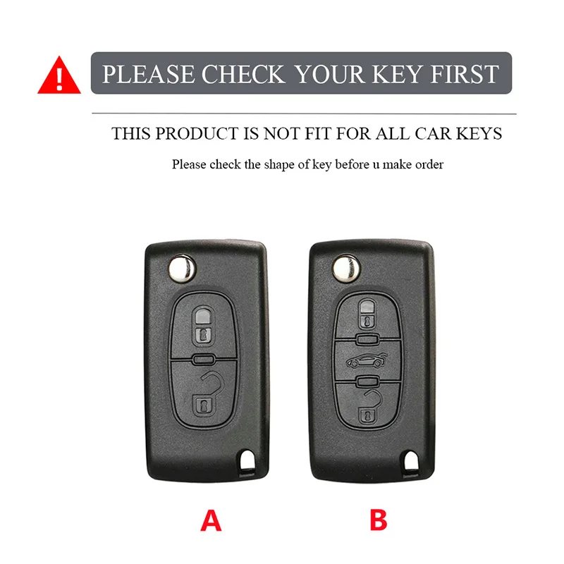 لبيجو 308 207 307 3008 5008 807 لسيتروين C2 C3 C4 C5 C6 C8 مفتاح السيارة عن بعد الوجه مفتاح قذيفة حالة 2 3 أزرار CE0523 CE0536 #2