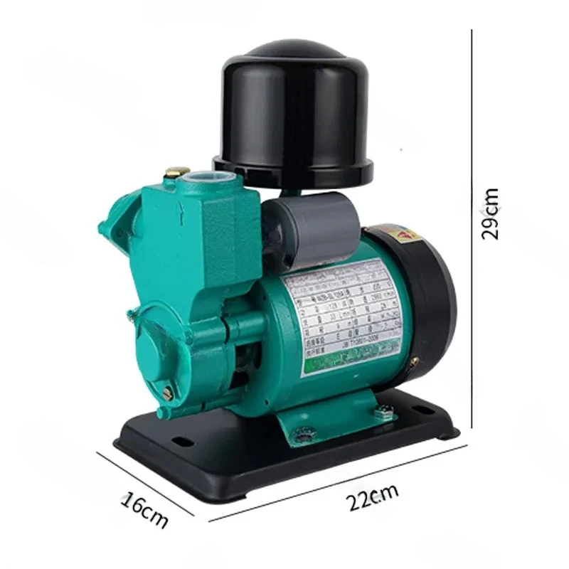 Самовсасывающий бытовой полностью автоматический бесшумный 220 В 128 Вт/250 Вт бустерная всасывающая труба для воды медный насос под давлением