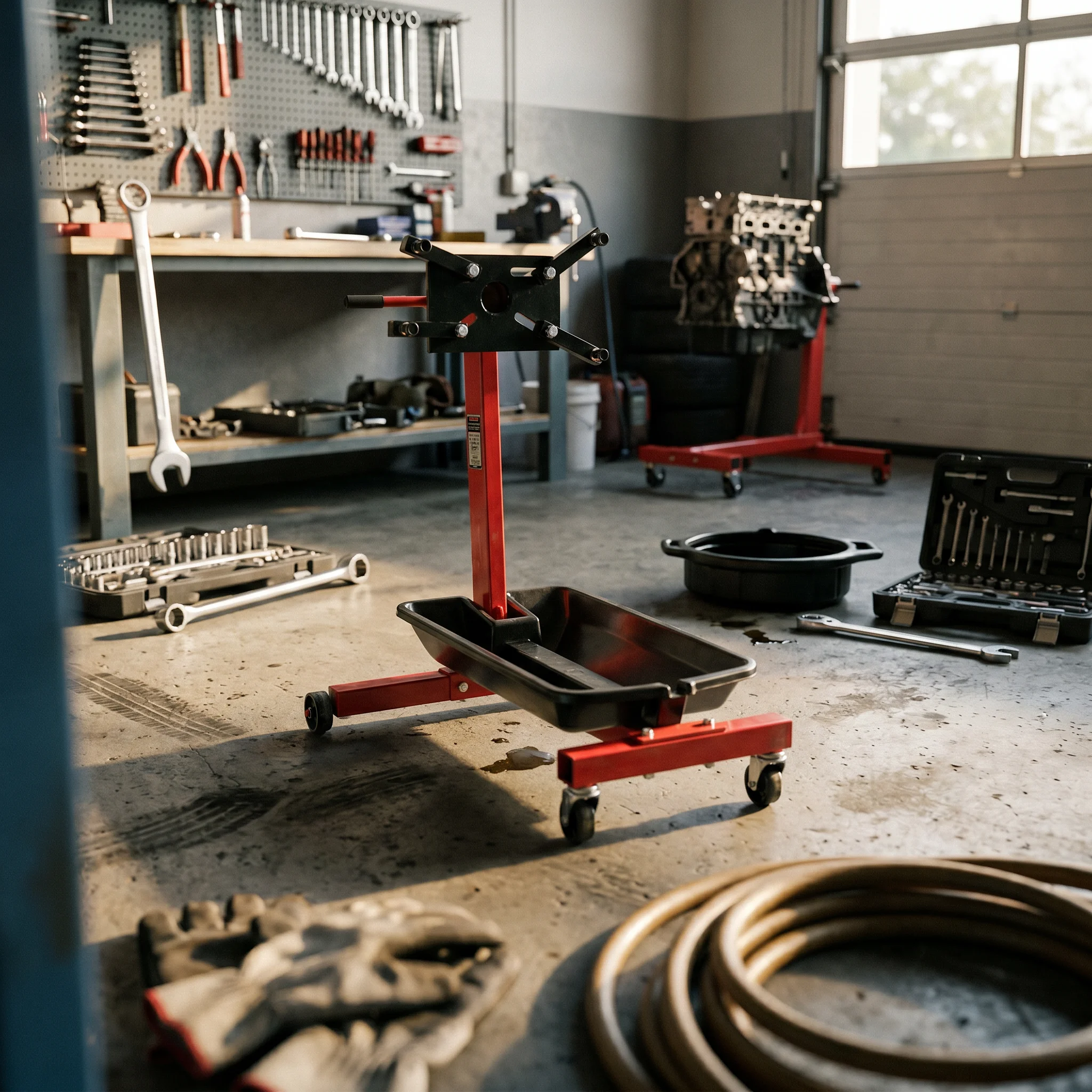 Engine Stand Heavy Duty - Motorständer Schwerlast-Drehständer für Motoren Schwenkbar und