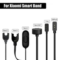 Charging Cable For Xiaomi Smart Band 9 8Pro 8 Active 7 Pro 6 NFC 5 Mi Smart Band 4 3 2 Bracelet USB  Magnetic Charger