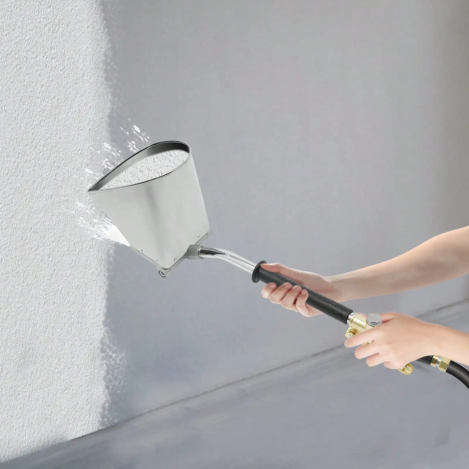 

4-jet Cement Stucco Pneumatic Sprayer Plaster Mortar Texture Sprayer 5L for Wall&Ceiling Automatic Air Painting Tool