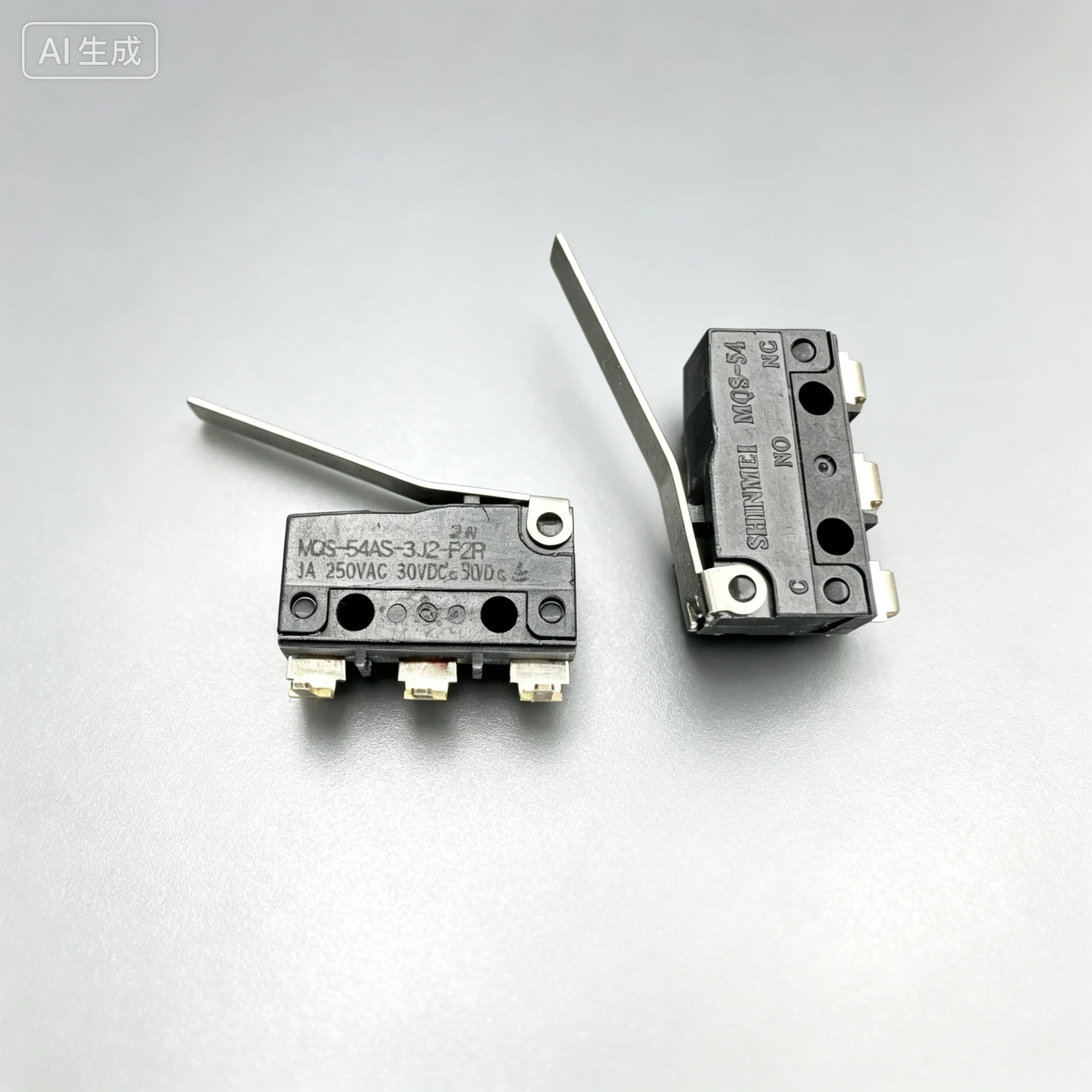 for MQS-54AS-3J2-P2R Micro Switch 3 Pin 3A Travel Limit Tactile Button  10pcs