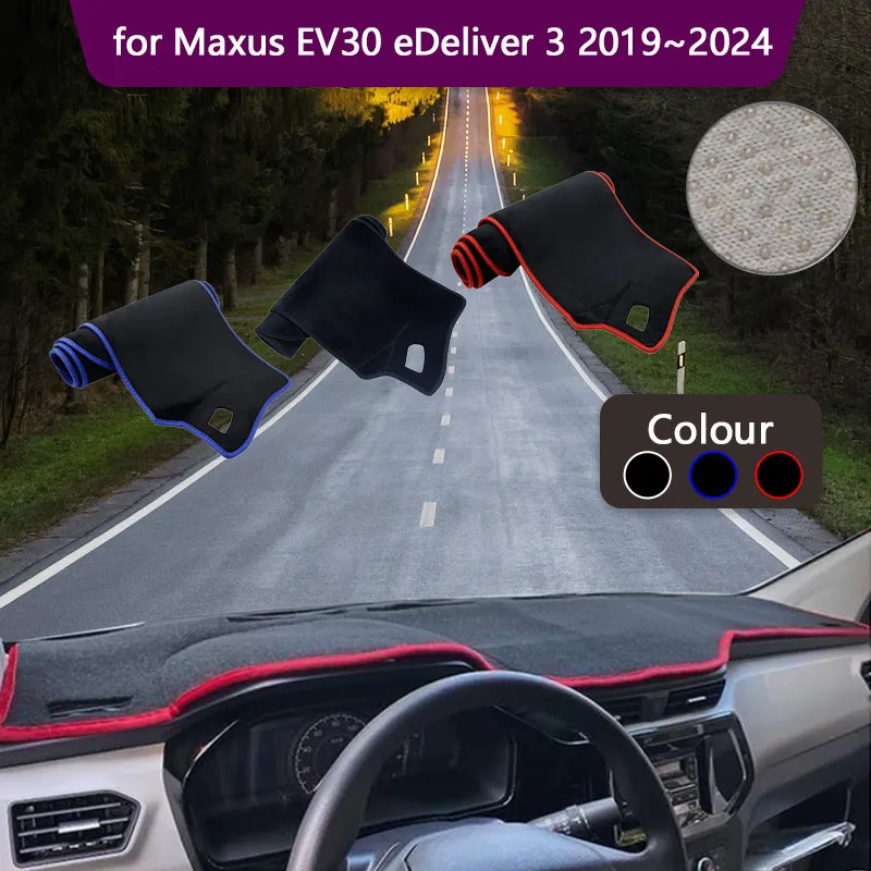 Car Dashboard Cover for LDV Maxus EV30 eDeliver 3 EV30L 2019~2024 Mat Carpet Sunshade Pad Anti-sun Liner Rug Cushion Accessories