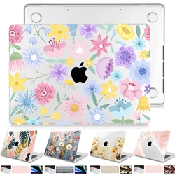 Spring Flower Print Case For MacBook 2024 M3 Air 13 15 A3113 A3114 Pro13 14 16 A2991 A2442 M2 M1 13.3inch A2337 A2338 A2681 2023