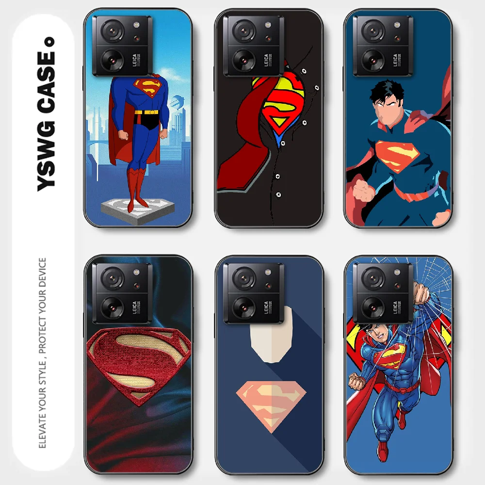 Kent Superman For Phone Case Cover Xiaomi Mi 11 12 13 14 T Pro Plus Poco X3 X4 X5 F5 GT