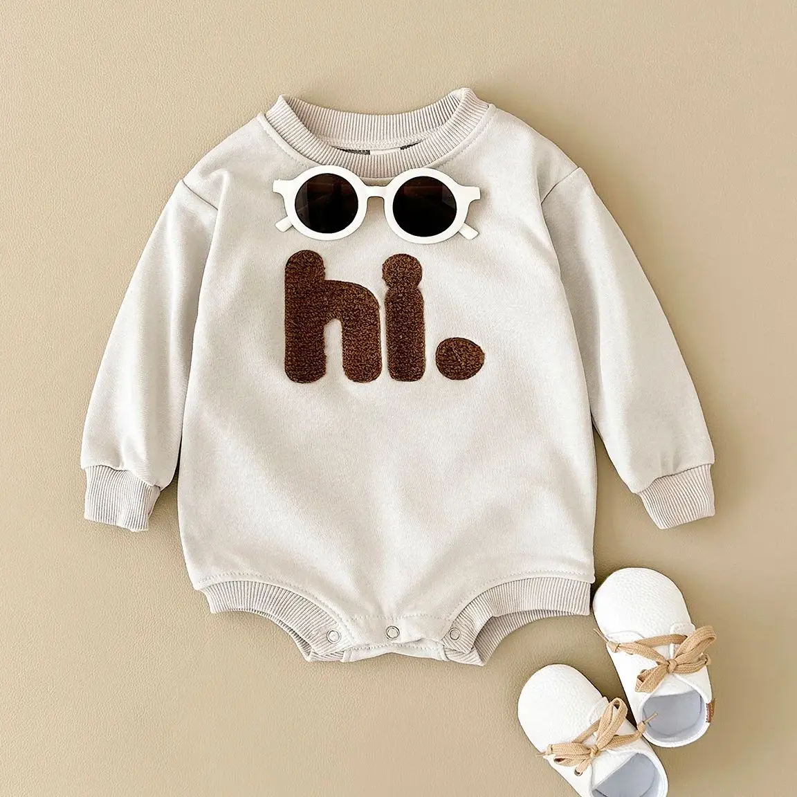 2024 New Spring Autumn Newborn Baby Clothes Romper Plush Hi Long Sleeved Jumpsuit Baby Boys Girls Clothes Infant Toddler 0-18M