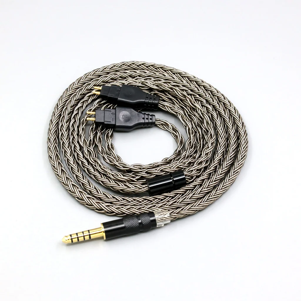 16-rdzeniowy szary kabel słuchawkowy do słuchawek Sennheiser HD580 HD600 HD650 HDxxx HD660S2 HD58x HD6xx LN 008011 — zdjęcie produktu 4