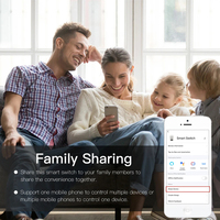 Tuya WiFi 20A Smart Switch Circuit Breaker APP Remote Control Power Monitor Overload Protection Work with Alexa Google Home