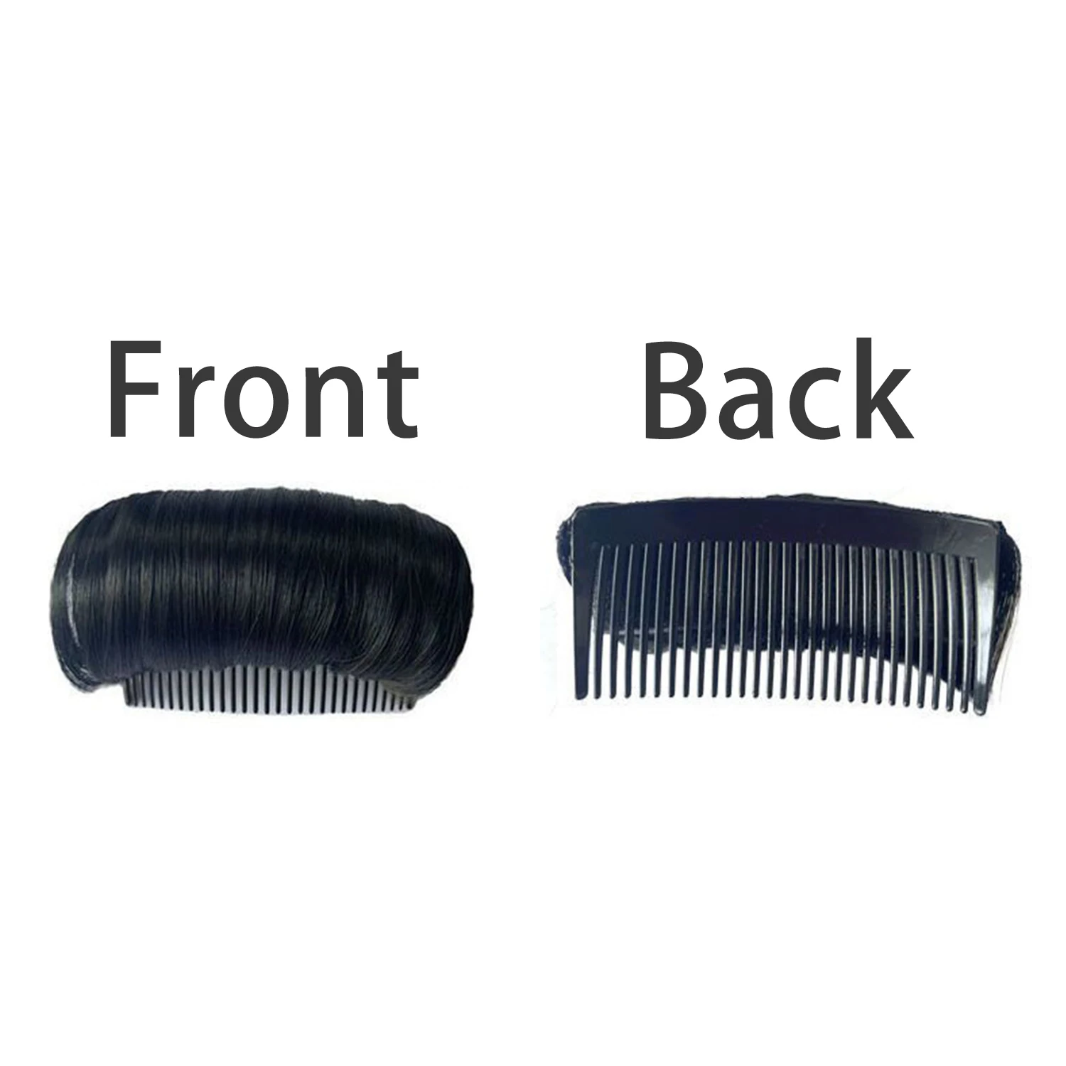 Women's Invisible Fluffy Hair Pad on Both Sides Thickened Increase Hair Volume Insert Comb Hair Pad Top Hair Patch Styling Tools