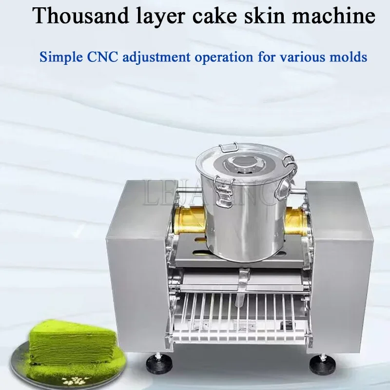 Melaleuca Cake Crust Machine Industry Cake Layer Making Machine  Mille Crepe Pancake Machine