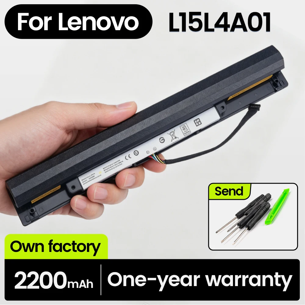 

14.4V L15L4A01 Laptop Battery Replacement for Lenovo IdeaPad V4400 100-15IBD 110-14ISK 110-15ISK 80UC Series L15S4A01 L15M4A01