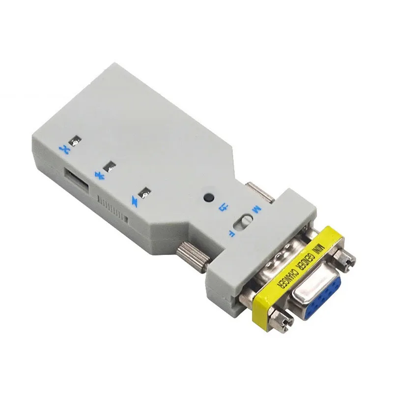 BT578 V3 tipo RS232, macho y hembra maestro-esclavo adaptador inalámbrico, puerto serie Universal, Bluetooth, carga SPP + BLE tipo C