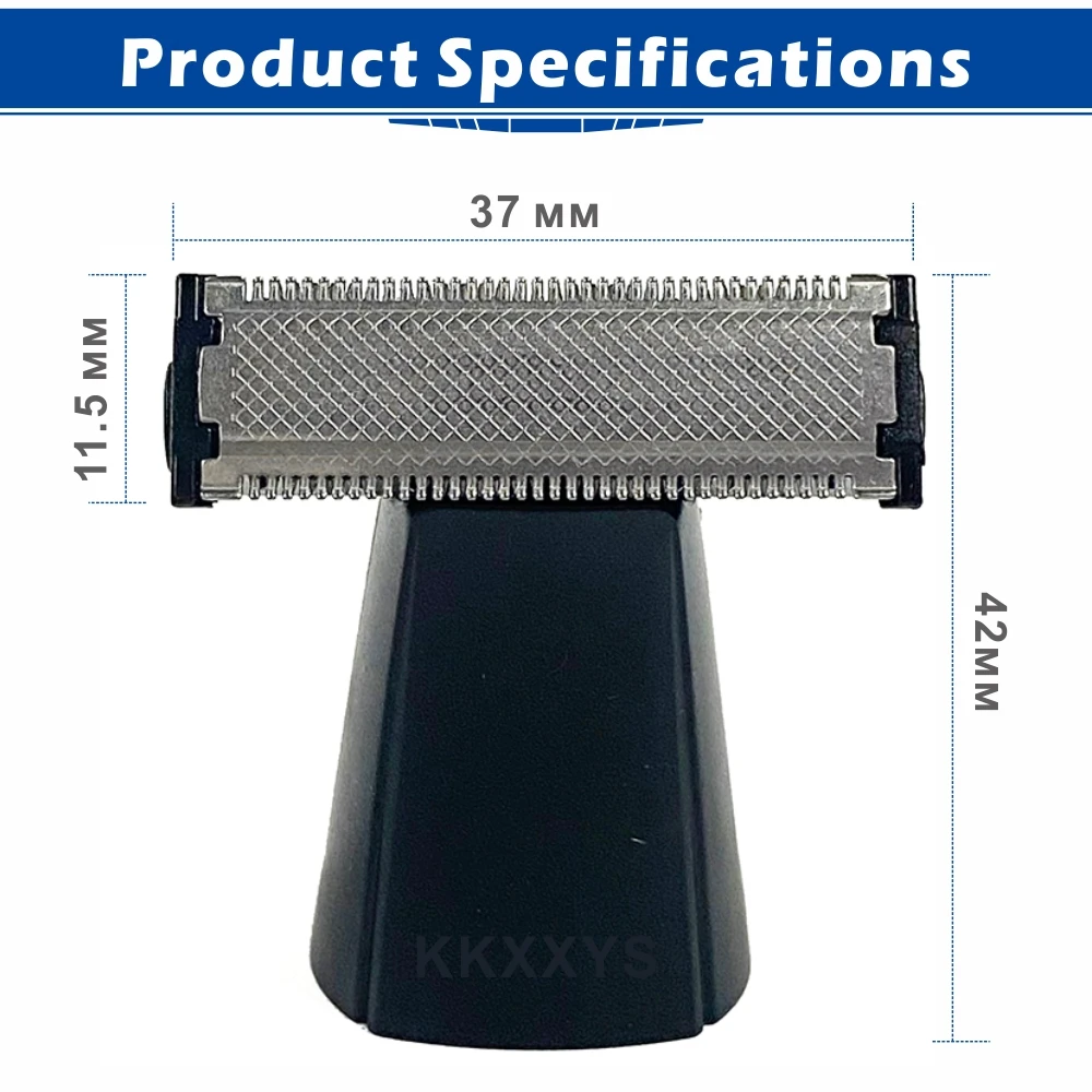 Shaver Replacement T Head Beard Trimmer Blades Accessories For MLG-185 One Blade Electric Shaver Series