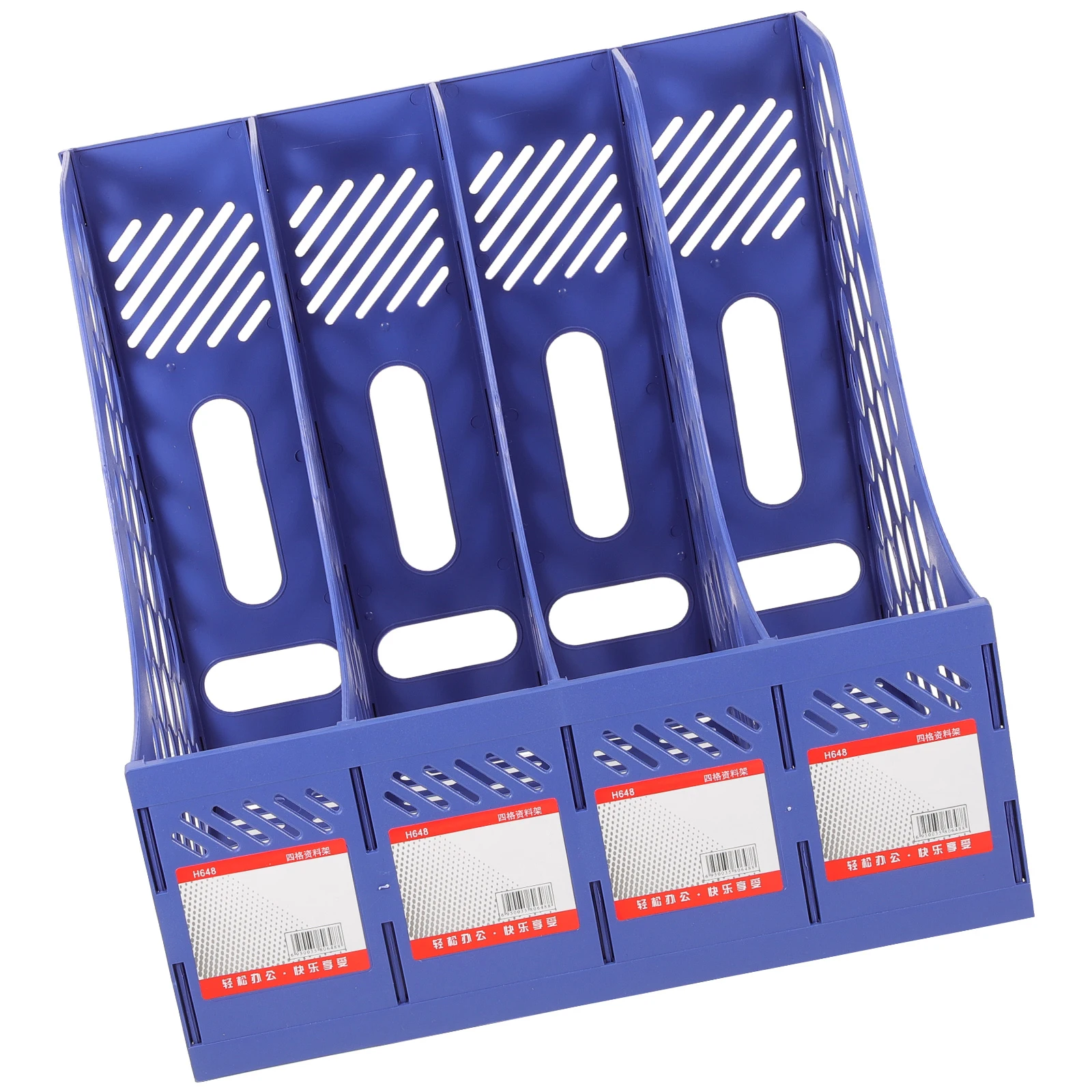 

Folder Portable File Organizer Manager Storage Holder Desk Standing Plastic Desktop Office