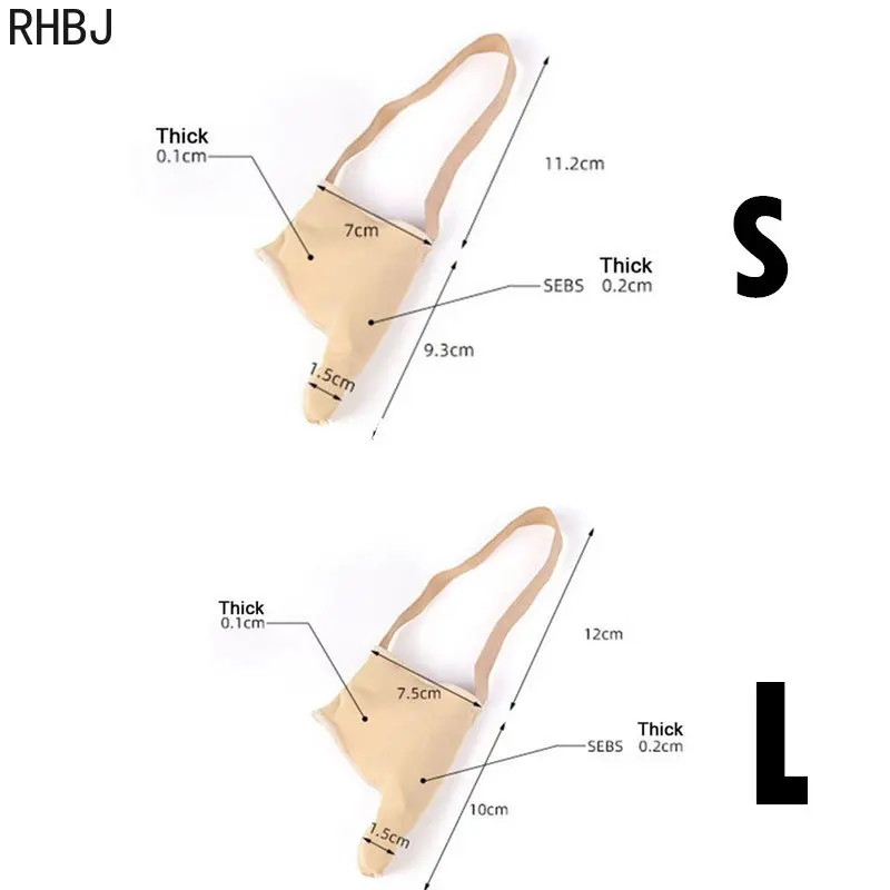 RHBJ 2Pcs Hallux Valgus Guard Hammer Correction Bunion Toe Separators Stretchy Pads Cushioned Splint Orthopedic Relieve Pain