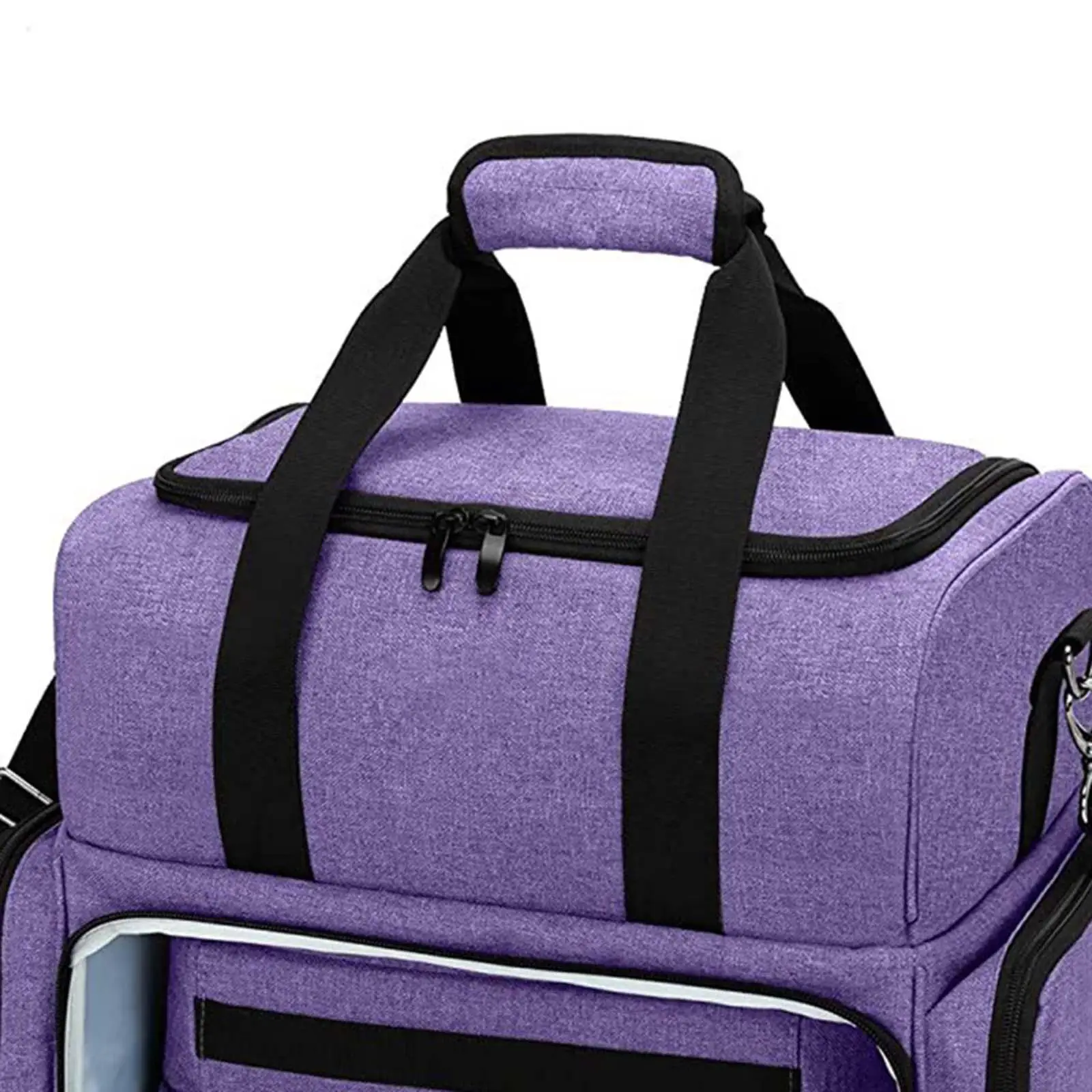 

Nail Polish Storage Bag 2 Detachable Pouch Nail Dryer Case Toiletry Case