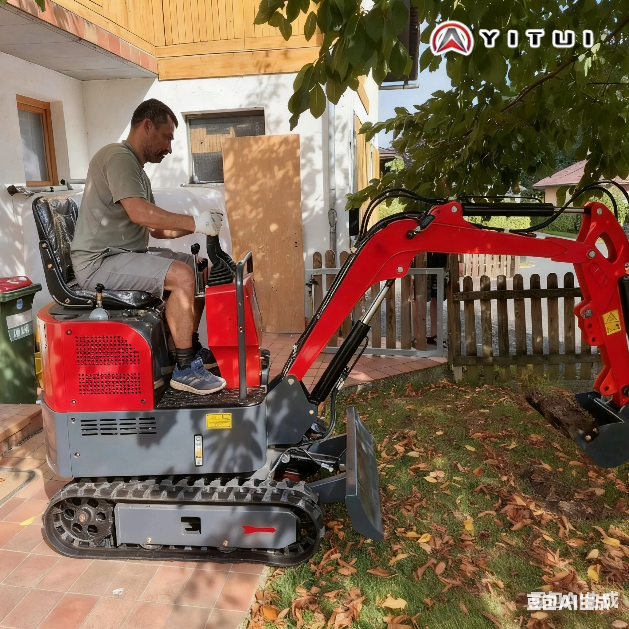 

Индивидуальный мини-экскаватор 1,2 тонны для использования на гусеничном экскаваторе для нескольких сценариев, заводская доставка, высокоэффективный компактный экскаватор Escavadeira