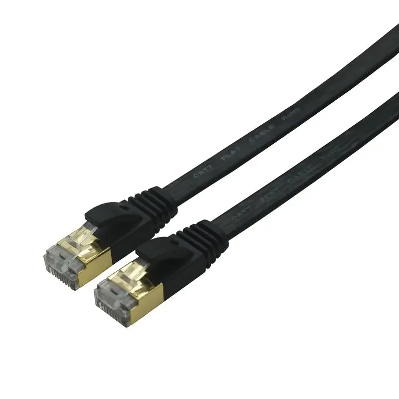 Ethernet Cable Cat7 RJ45 Lan Flat Cable SSTP Network Internet 1m 3m 5m 10m Patch Cord for Computer Router Laptop PC Ethernet