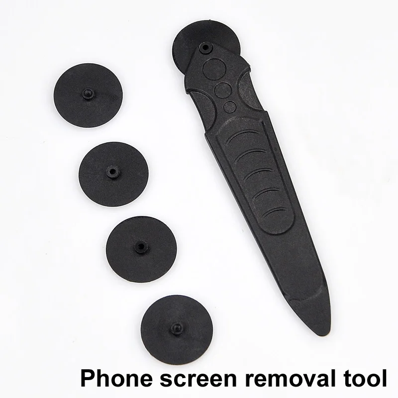 1set Opener Roller Prying Tool Carbon Fiber Roller Lever Crowbar Split Frame Repair Cell Phone Tablet Screen Opening Tools