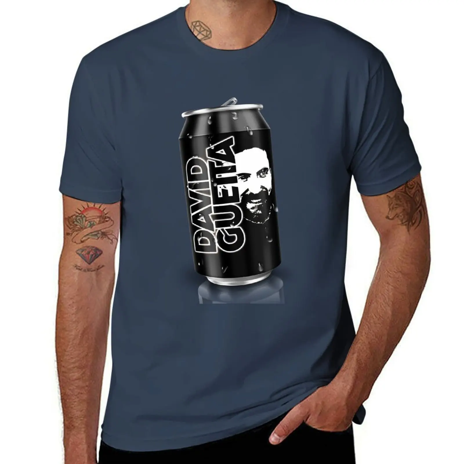 

David Guetta T-Shirt Casual Loose Short Sleeve Tee for Men