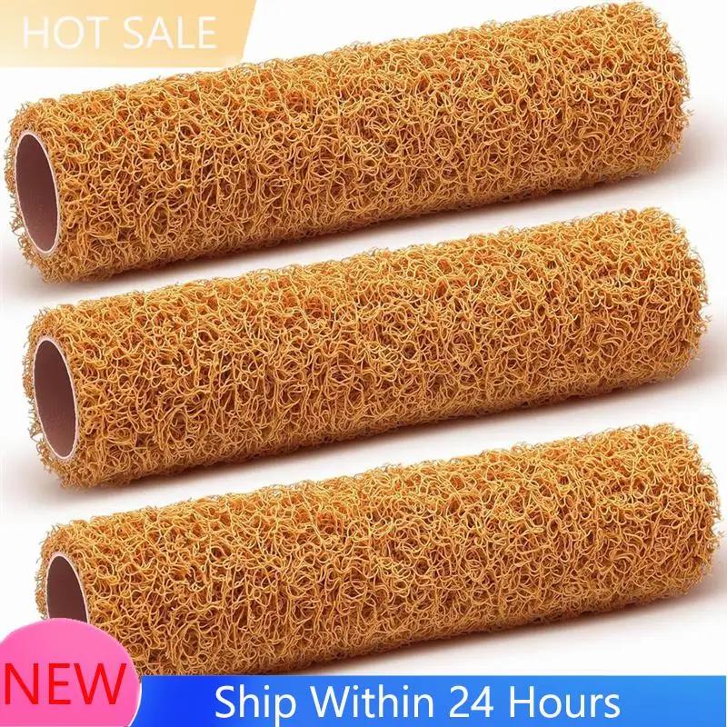 

A78K Новые 3 упаковки текстурированных валиков для краски Текстурированный валик для покраски стен Для покраски стен Товары для покраски дома