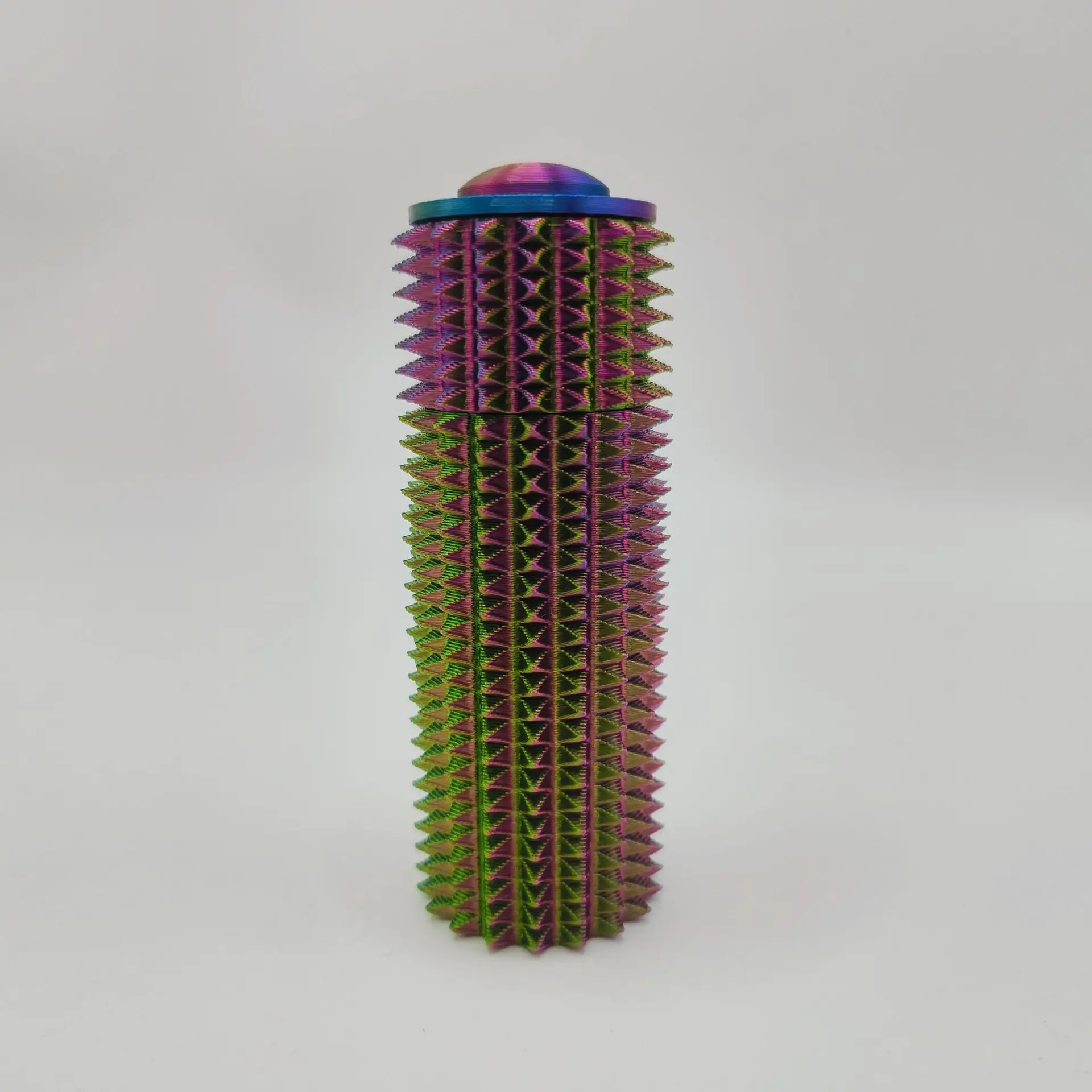 New Little Ouchies Pocket Mini Toy Mini Grippie Spikes Rotatable Grip Anxiety Toy Keychain For Anxiety Relief Positive Novelty