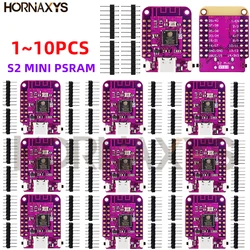 1-10PCS/ESP32 S2 Mini V1.0.0 - LOLIN WIFI IOT Board based ESP32-S2FN4R2 ESP32-S2 4MB FLASH 2MB PSRAM WIFI MicroPython Arduino