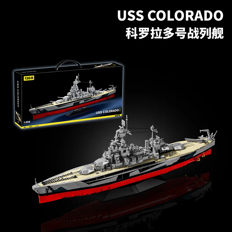 

Creative Battleship Series Building Blocks Toy Original Box WWII 1:300 Warship Warfare Puzzle DIY Bricks Toy for Boys Kids Gift