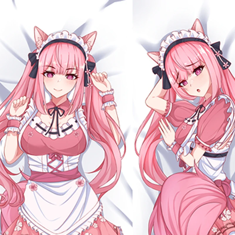 Dakimakura Anime Vixxie Sakura Double-sided Print 2WAY Tricot Life-size Body Pillow Cover Pillowcase Custom print