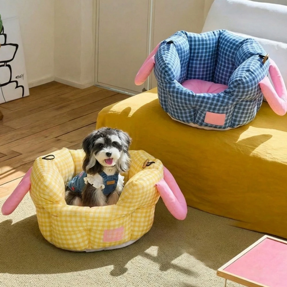Outdoor Car Kennel Pets Go Out for Long-distance Car Rides Artifact Car Anti-dirty Mat Cat Litter Small Dog Poop Co-pilot