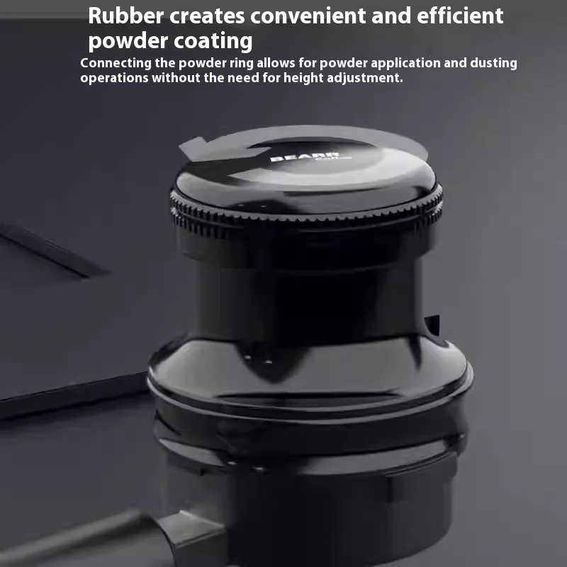 Bearr الجاذبية التكيف عمق القهوة الموزع 51/53/53.75/58 مللي متر مستوي القهوة مع حلقة مسحوق مفصل باريستا اكسسوارات #3