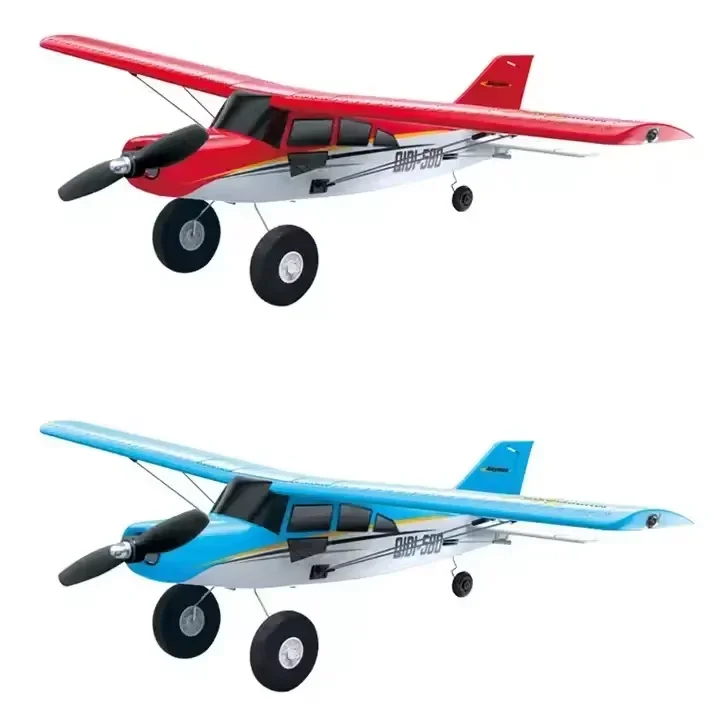 SJY-QIDI-560 Off Road Aircraft RC Model 4CH Small Remote Control Aircraft with Light Brushless Motor Assembly Starter Flying Toy