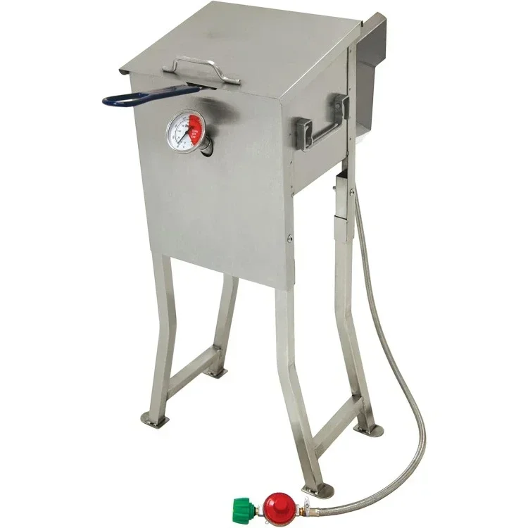 2025 hot sale Authenticity guarantee.upgrade.700-725 2.5-gal Stainless Fryer Freestanding or Table Top Includes Stainless Mesh B