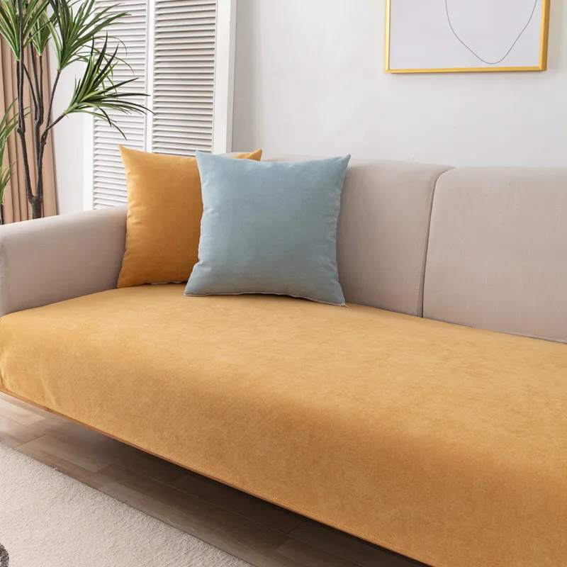 1pcs Modern Waterproof Solid Color Simple Sofa Cover Universal Non Slip Couch Cushion Slipcovers for Living Room Home Decor