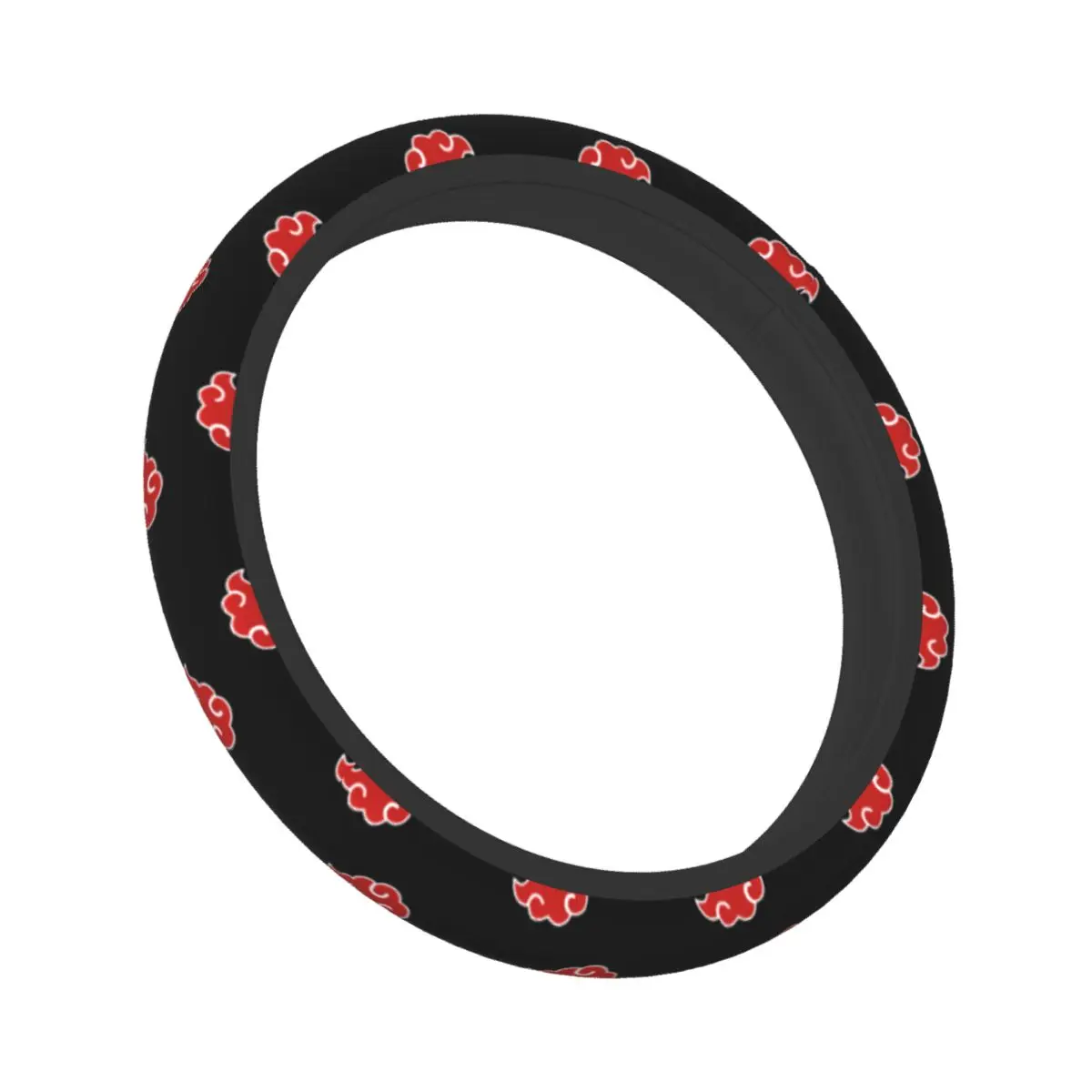 38cm Akatsuki Neji Konoha Car Steering Wheel Cover Anime Braid On The Steering Wheel Cover Auto Elastische Automobile Accessory