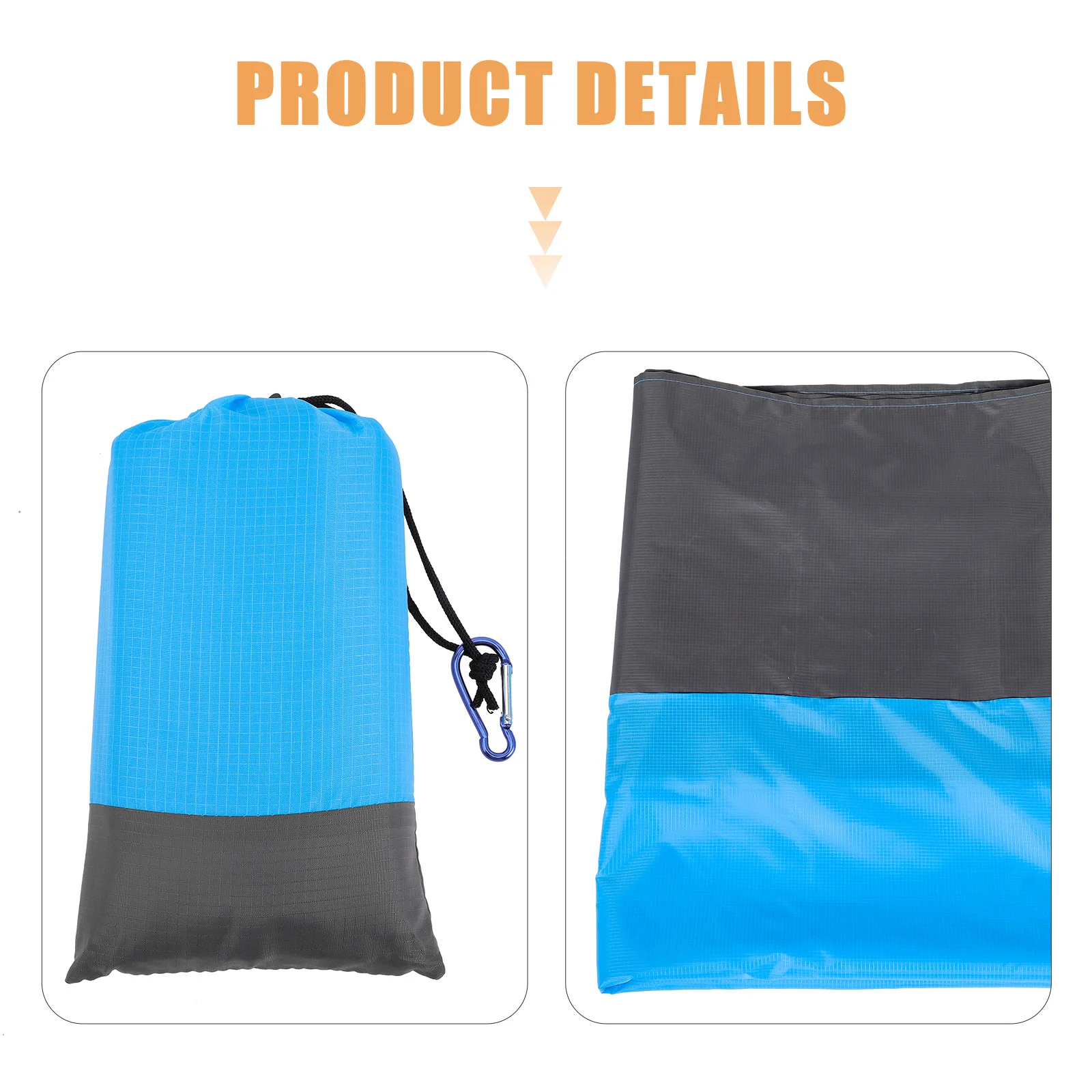 

1Set Waterproof Beach Mat Foldable Lightweight Outdoor Camping Mat Portable Picnic Rug for Beach Park Sports Multipurpose