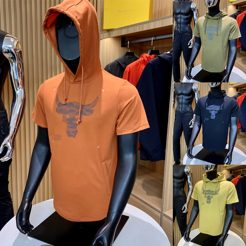 

Высококачественная мужская тренировочная футболка с цифровым принтом ort Sve, толстовка с капюшоном, Новое поступление, молодежная модная повседневная одежда с подставкой