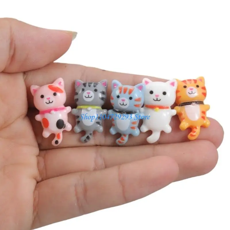 Y2GD 30 PCS PUSHPINS CARTOON VOOR PUSH PUSS DUMB Tacks Resin voor hoofdstaal Drawi