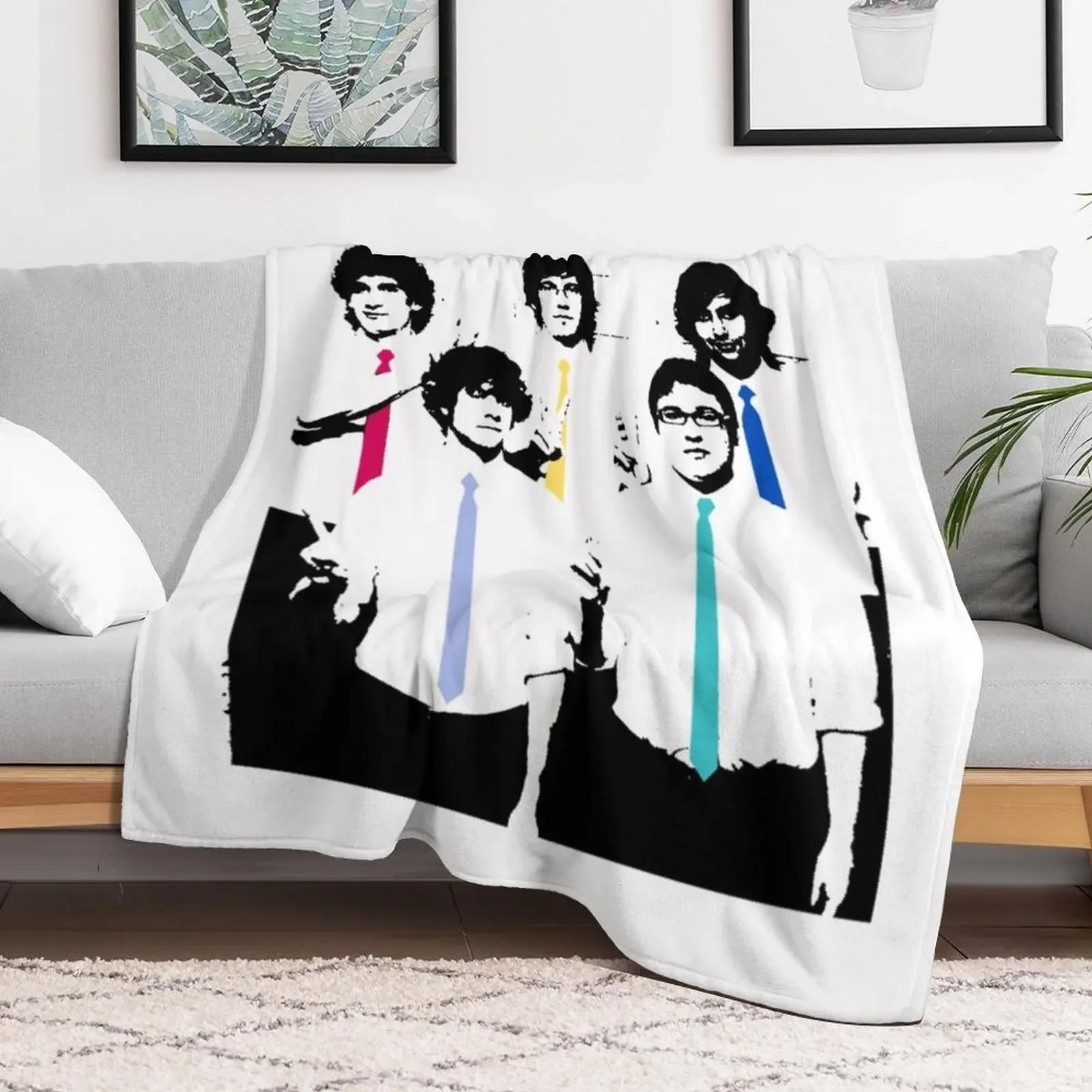 Tally Hall Shirt Throw Blanket Fuzzy Plush Throw Blanket for Sofa Chair