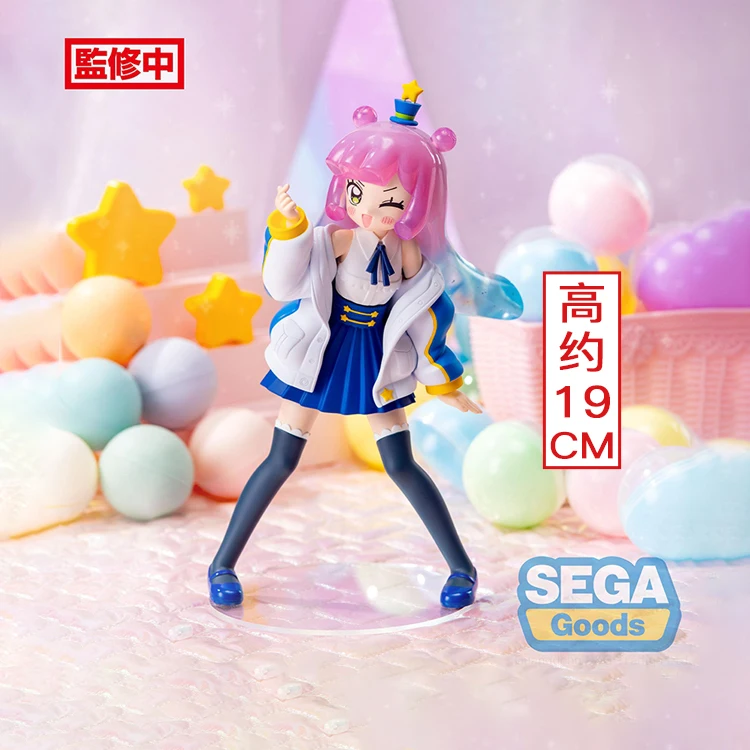 Original SEGA Luminasta Puniru Chotto Otona Na Kawaii Puniru 19Cm Anime Action Figure PVC Model Collectible Toy Kawaii Doll Gift