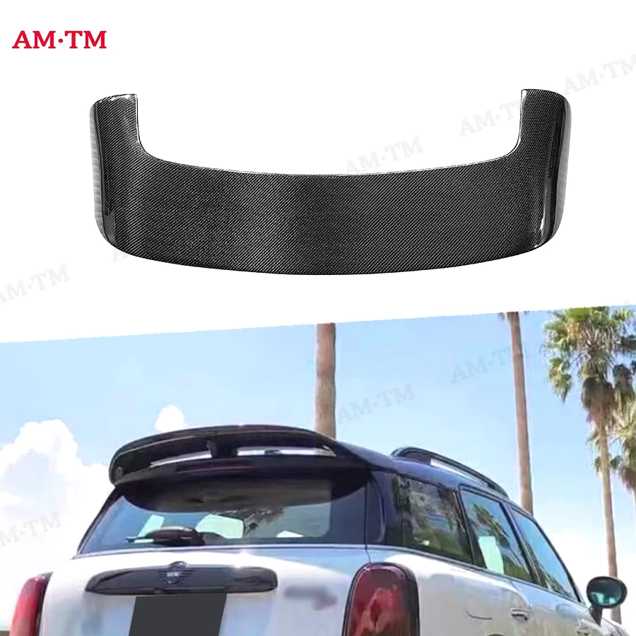 

Carbon Fiber For BMW MINI F60 Cooper S JCW Car Rear Trunk Spoiler Rear Wing Tail Wing Parts Upgrade Body kit