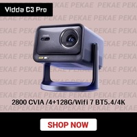 Hisense Vidda C3 Pro New 2800CVIA Lumens Tri-Color Laser Projector 4K Laser Projector IMAX WiFi7 DLP Home intelligent Projector