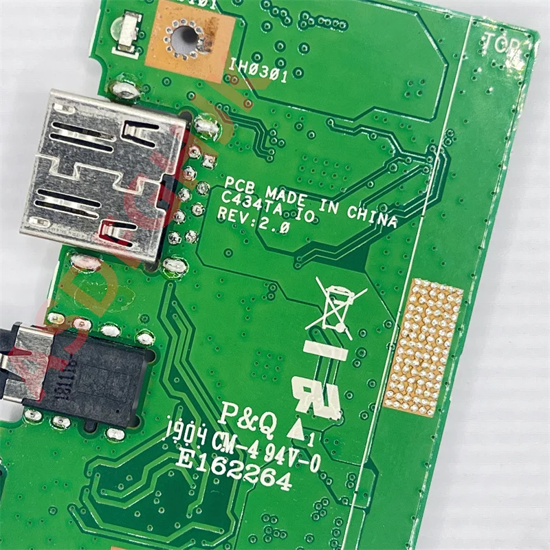 Used for ASUS Chromebook Flip C434TA Audio USB Type-C Board C434TA IO REV: 2.0 IH0301 Test OK