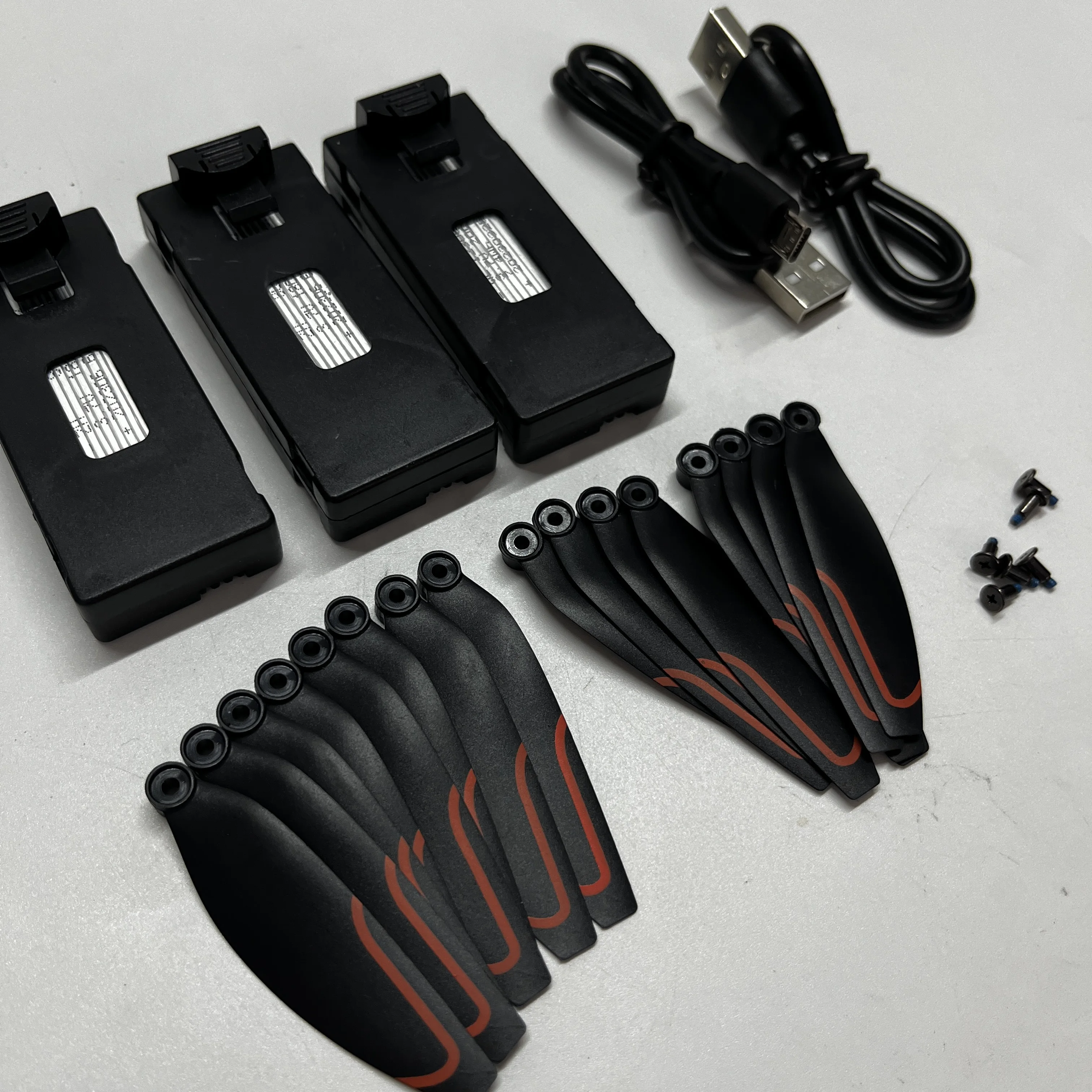 S1S RC Drone Accessories 3.7V 1800mAh Battery Replacement Blades Propeller Parts Lipo Battery