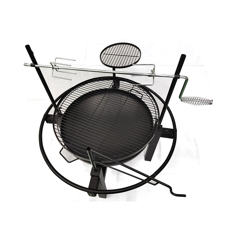 

Fire Pits Charcoal Grill Large Bowl Easy Use and Clean 34" Multi-function BBQ Grill Outdoor camping equipment