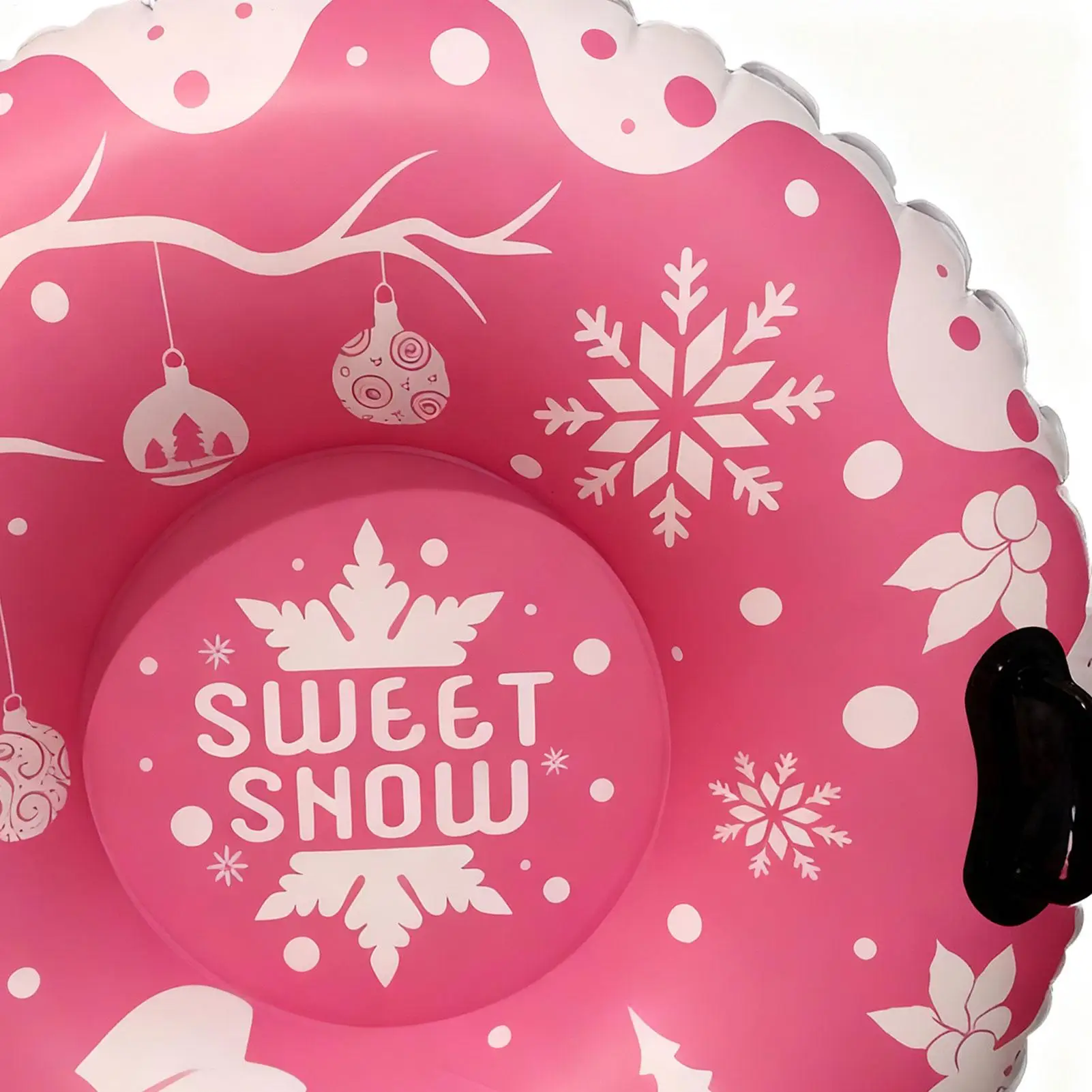 زلاجة الثلج نفخ حلقة التزلج البلاستيكية أنبوب التزلج رشاقته أنابيب الثلج الشتاء أنبوب الثلج مع مقبض التزلج الملحقات #2