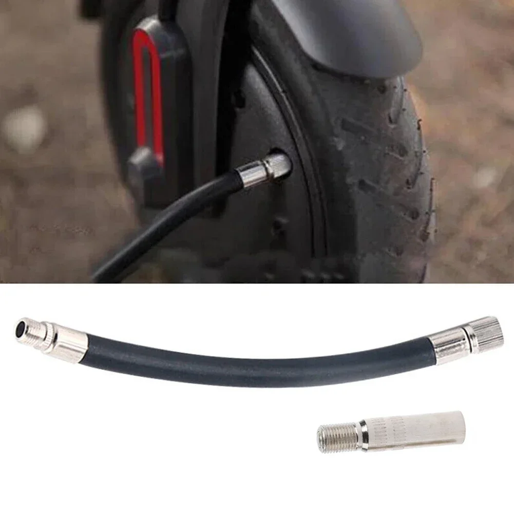 

High Quality Scooter Accessories Tire Inflator Extension Hose Tube Air Pump Tube Brand New Extended Gas Nozzleu