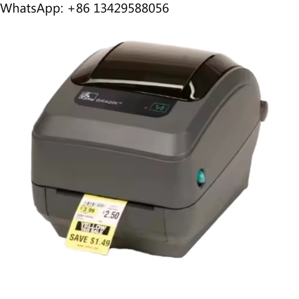 

Zebra GK420t Industrial Thermal Label Printer Black And White In Stock