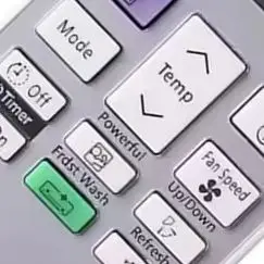 RAR-MOA6 Replacement Remote Control Compatible with Air Conditioner, No Programming Required